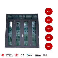 Cửa nhôm kính chống cháy EI60