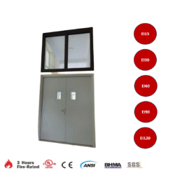 Cửa sắt và cửa chớp nhôm kính chống cháy EI60